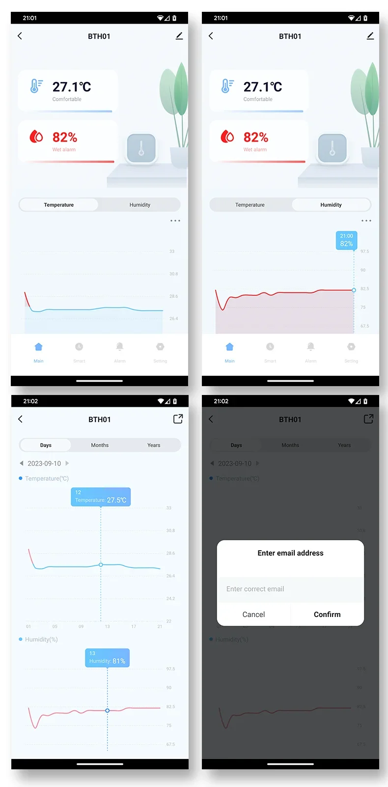 Tuya Smart Temperature Humidity Sensor Mini