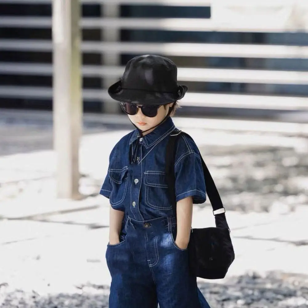 Casual Quick-drying Kids Camping Hat Breathable Windproof Baby Sun Hat Adjustable Rope Skin-Friendly Kids Bonnet Travel