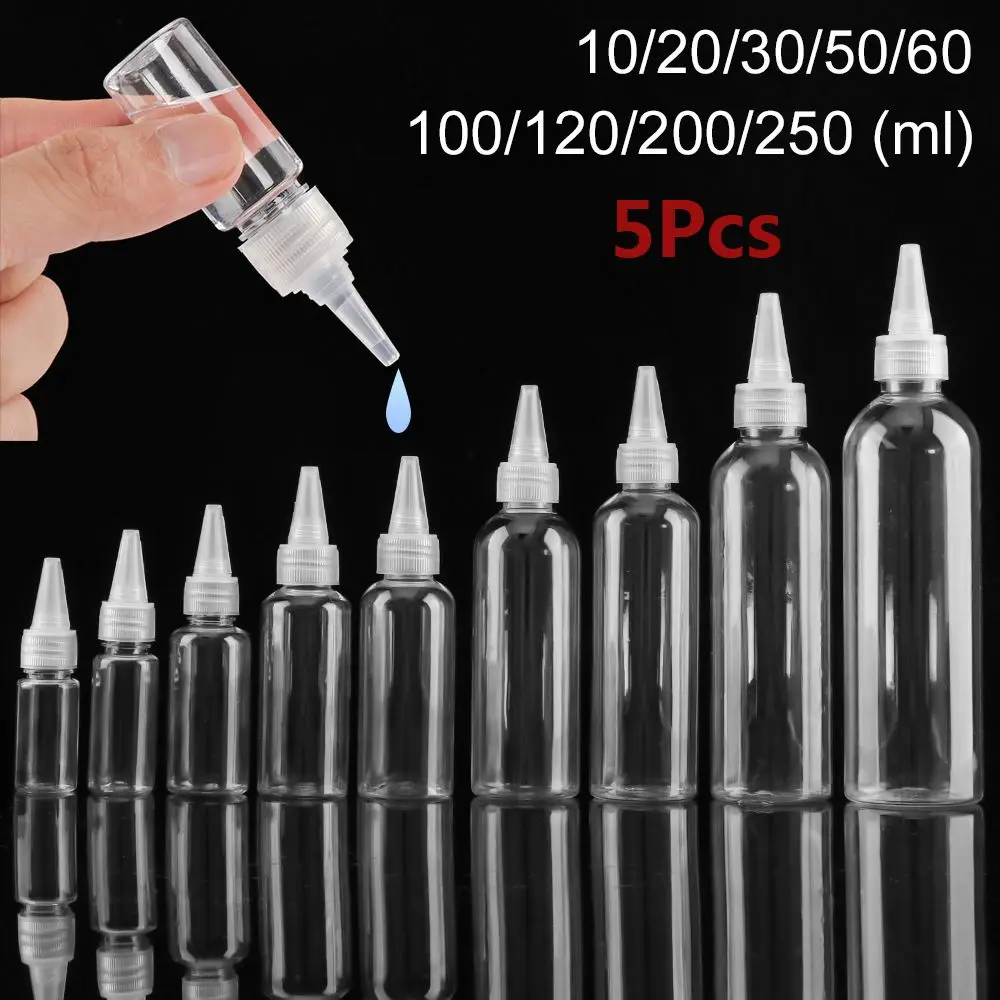Refillable PE Squeeze Bottles for Liquids and Eye Drops