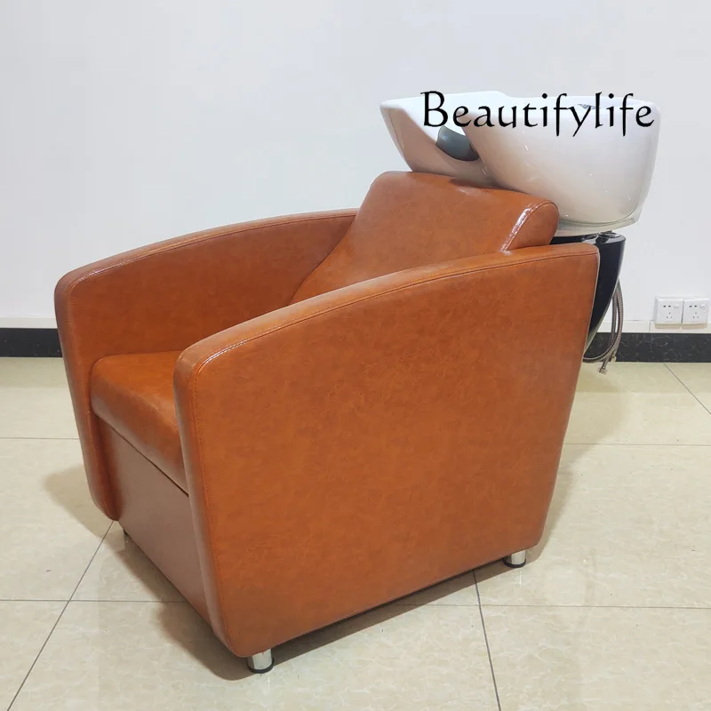 

Nordic Hair Saloon Dedicated Lying Half Multi-Functional Flushing Bed
