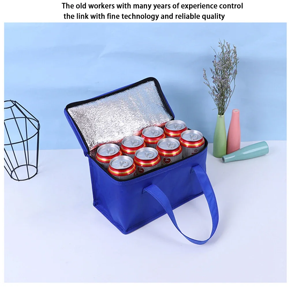 Outdoor Portable Insulation Cooler Bag Thermal Box Picnic Lunch Bento Drink Beer Organizer