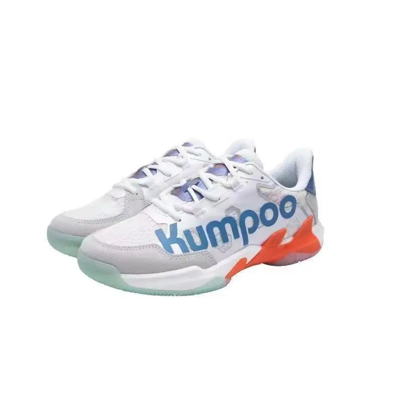 new professional badminton sneakers super light gray blue tennis volleyball shoes Sweat-absorbing lace-up shoes Lightweight