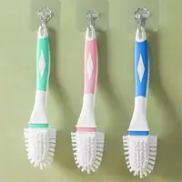 Shoe Cleaning Brush Soft Bristled Shoe Brush Long Handle  Multifunctional Household Laundry Cleaner Brush Cleaning Tool 1