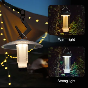 Portable Camping Lantern Similar To Zane arts/ZIG LT003 LED Flashlights Waterproof Rechargeable Atmosphere Light Tent Work Lamp 2