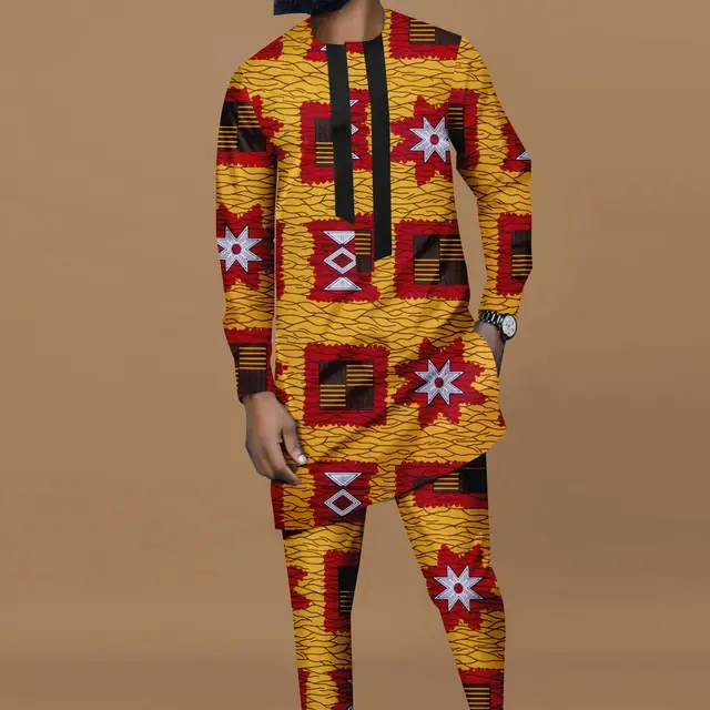 Ahmed Long Sleeve Print Outfit - Image 3