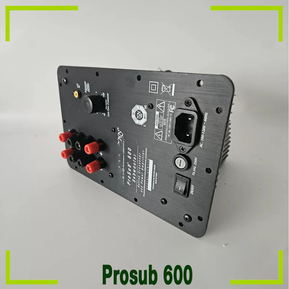 

Prosub 600 For Definitive amplifier board size 230mm 151.5mm Output voltage 120V