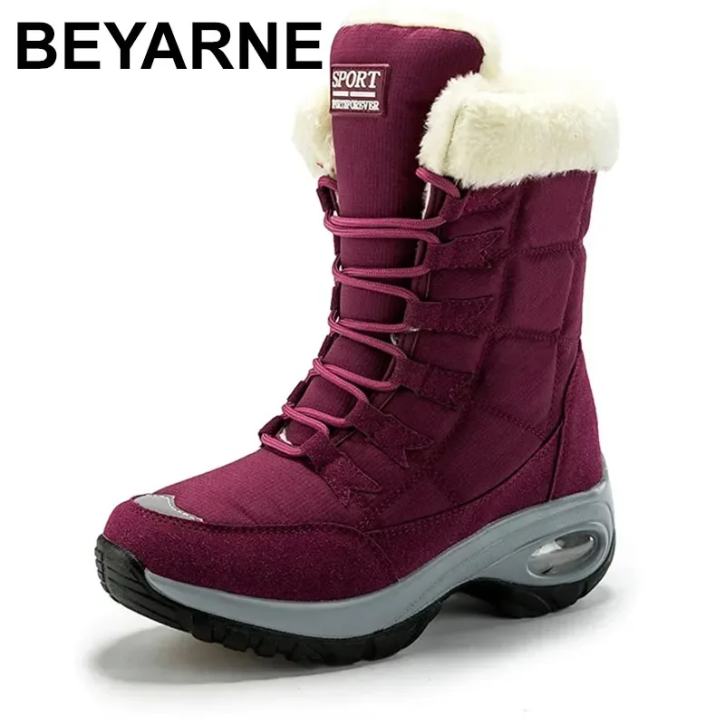 Thickened Cotton Winter Boots for Women – Cozy & Stylish Warmth