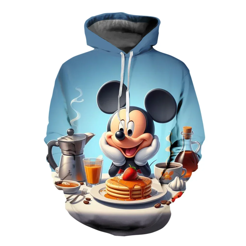 thumbnail image 1 of Sudadera con capucha de invierno con dibujos animados de Disney para hombre, sudadera con estampado 3D de Mickey Mouse, estilo informal de moda urbana para hombre, 1 of 5