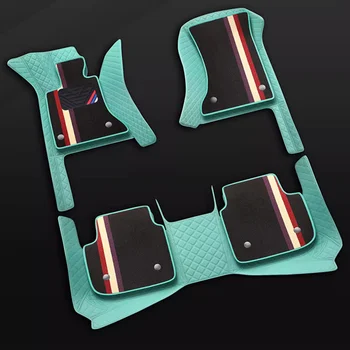 Custom Car Floor Mats For Mercedes Benz E-CLASS Coupe C207 C238 Convertible A207 Double Layer Accessories Floor Liners Blanket 1