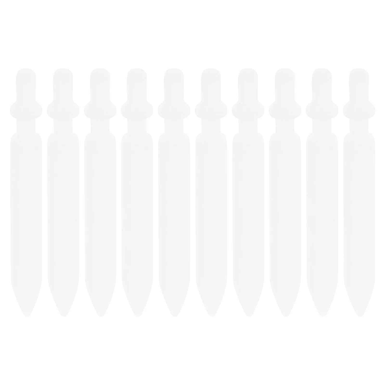 

10 Pcs White Paint Marker Pen Tip Replacements Points Refillable Universal Nibs Supplies