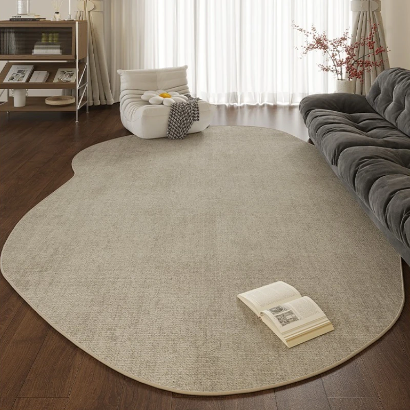 Modern Living Room Carpet Retro Irregular Creative Simple Bedroom Rugs Special-shaped Large Area Home Sofa Floor Mats Tapete 양탄자