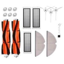 

Spare Parts For Xiaomi Roborock S50 S51 S55 S5 S6 Robot Vacuum Cleaner - Main Brush, Side Brush, HEPA Filter And Mop.