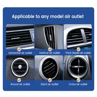 Universal Gravity Car Phone Holder Automotive GPS Navigation Mobile Phone Stand Air Vent Mount Support For iPhone Huawei Realme - Image 6