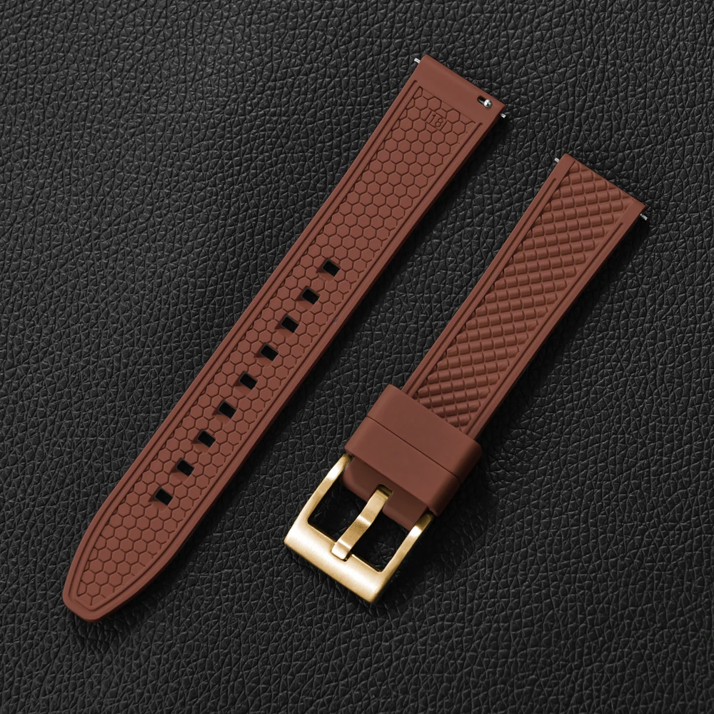 Brown-Gold Buckle