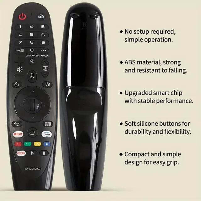 Universal With/without Voice And Pointer Feature Replacement Magic Remote Control for Smart TV for AKB75855501 MR20GA MR21GA MR1