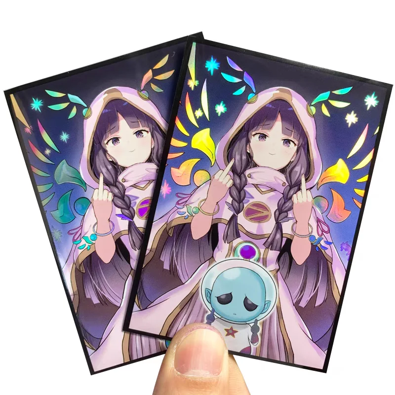 cute yugioh card sleeves Cute Laundry Dragonmaid Holographic Card Sleeves