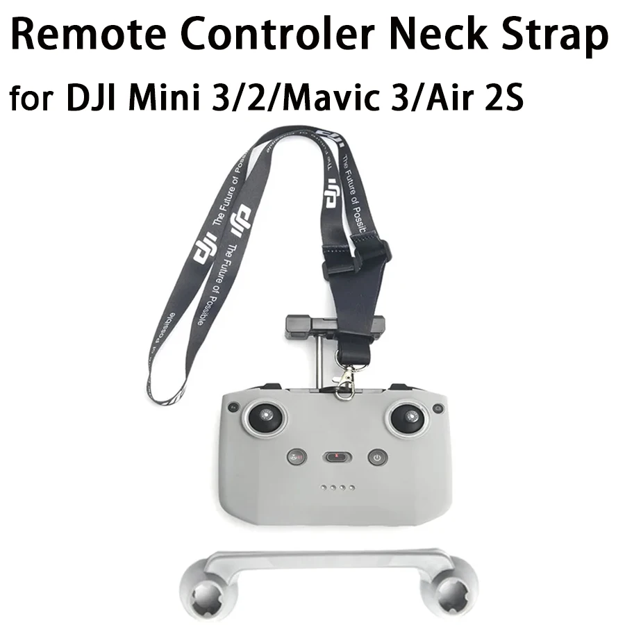 Remote Controller Neck Strap for DJI RC-N1/N2/N3 Rocker Cover Joystick Protector Mavic 3 Mini 2/ Air 2S/Mini 3/NEO Accessories Drone Accessories Remote Controller Lanyard Remote Control Strap