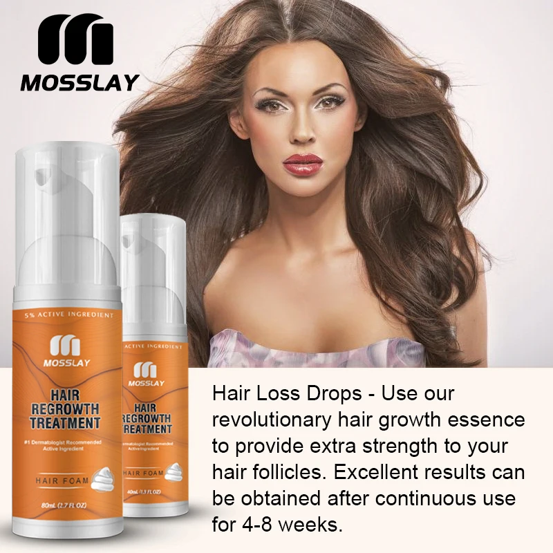 Regenerative Treatment for Hair Loss Solution, 5% Active Ingredients, Strong Anti-Fall Stimulating Hair Follicle Nutrition