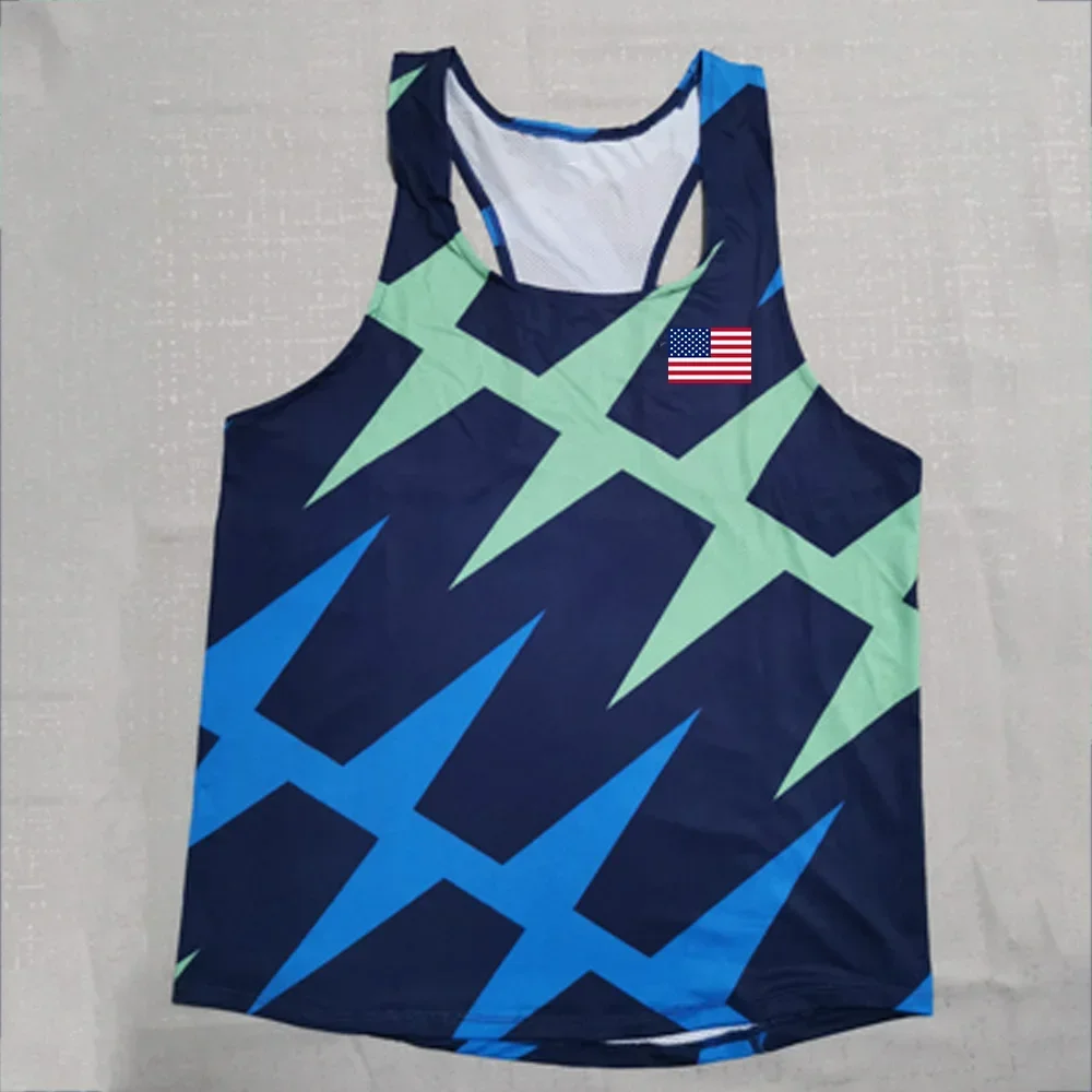 Men's Athletic Running Tank Top Ultra Lightweight Marathon Singlet Y-Back Shirts Dry Fit Workout Sleeveless T-Shirt Tank Tops 3