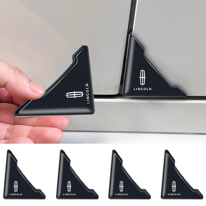 2Pcs Car Door Angolo Angolo Copertura Crash Scratch Protector Per Lincoln Navigator Mkz Mkx Corsair Flyer Aviator Continental Flyer
