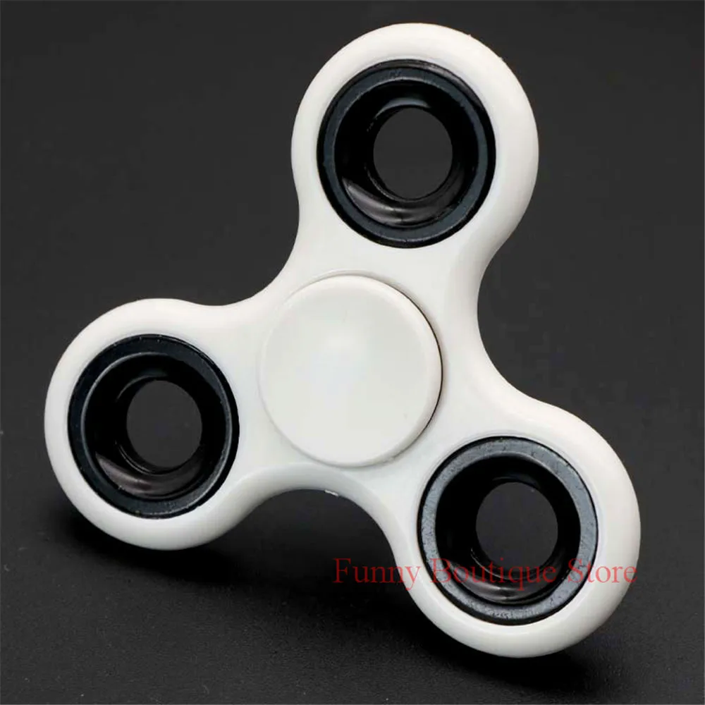 Red Hand Spinner ABS Fidget Spinner For Autism ADHD Anti Stress Creative Tri-Spinner High Quality Adult Kids Funny Toys Gift 3