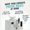 Easy-Dispensing Soft Serve Ice Cream & Frozen Dessert Machine, Makes 1 Quart of Ice Cream, Milkshakes, Frozen Yogurt, Gelato 3