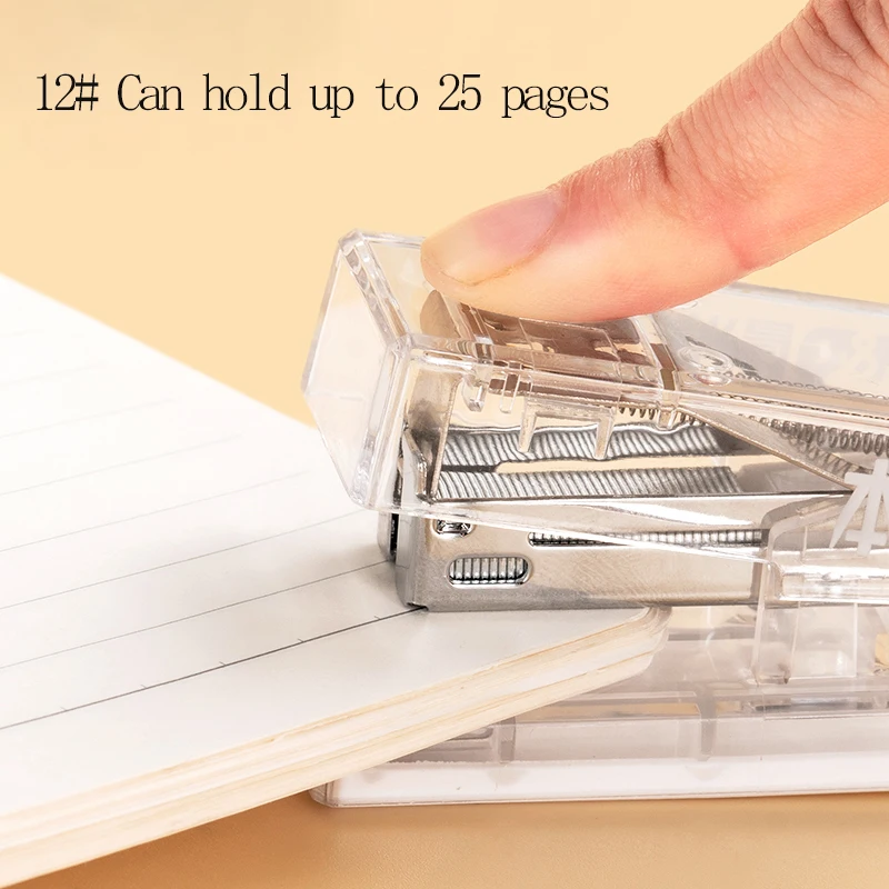 M&G Mini Stapler Set with Staples, Binds Up to 25 Pages, Ideal for Students and Office Use