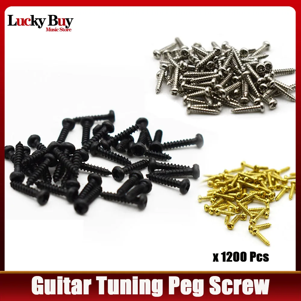 1200Pcs Tuning Peg Tuning Key Screws Machine Heads Guitar Tuner
