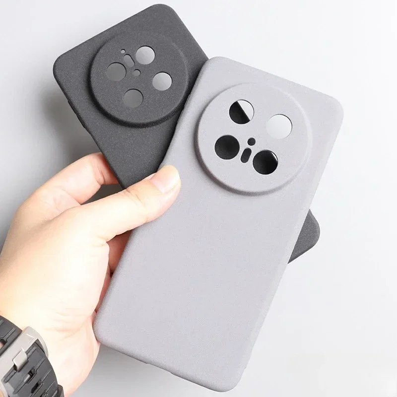 Sandstone Soft TPU Ultra-Thin Matte Silicone Lens Protection Phone Case