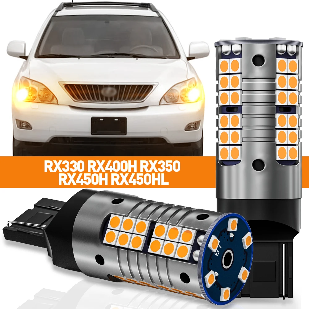 

2pcs LED Turn Signal Light For Lexus RX330 RX400H RX350 RX450H RX450HL 2004-2019 2004 2007 2010 2012 Accessories Canbus Lamp