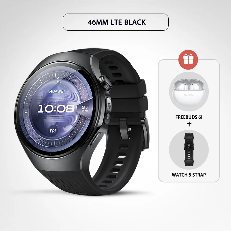 ساعة هواوي واتش 5 سلسلة 46 مم/42 مم، تقنية X-TAP م...