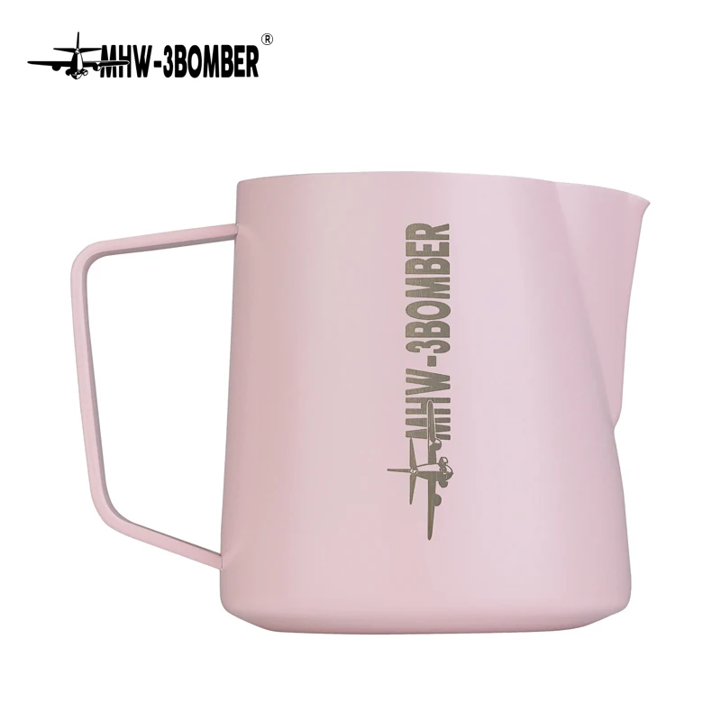 Milk Frothing Pitcher Steamer Cup 500/600ml Latte Art Pitchers Stainless Steel Espresso Cup Milk Steaming Tools