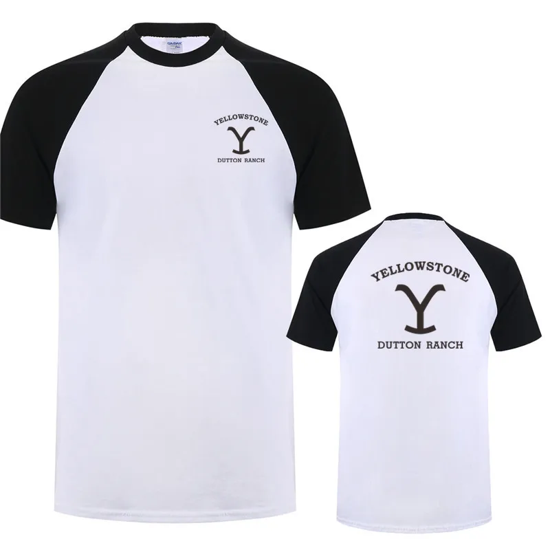 Yellowstone Dutton Ranch T Shirt Men Cotton Summer Short Sleeve Funny Tops Tee LH-325 3