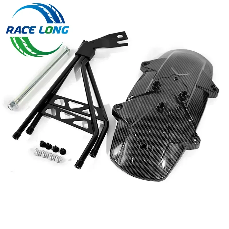 Motorcycle Accessories For Surron Carbon Fiber Tail Rear Fender Front Mudguard Battery Cover Parts For SurRon Light Bee X&Segway X160 X260