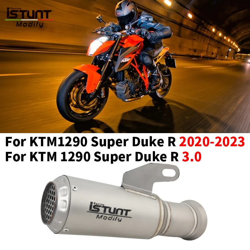 Slip For KTM 1290 Super Duke R 3.0 2020 - 2023 Titanium alloy Motorcycle Exhaust Motocross Espace Moto Exhaust System Muffler
