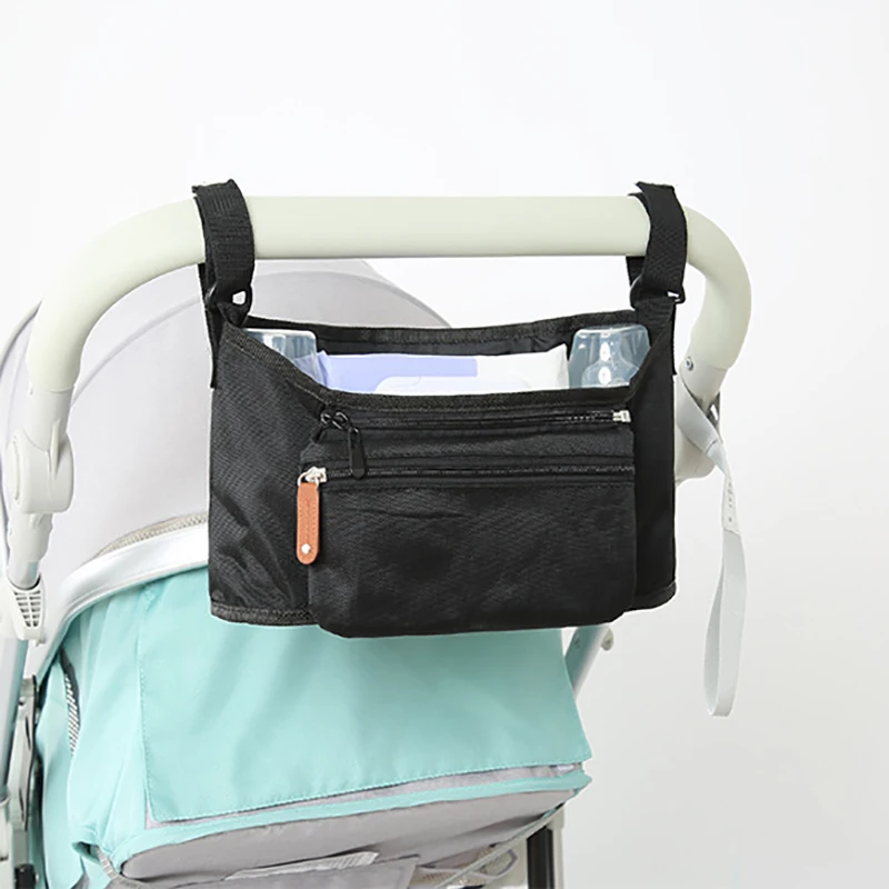 

Universal Baby Stroller Organizer Waterproof Large Capacity Pram Carriage Bag Stroller Accessories Detachable Mommy Diaper Bag