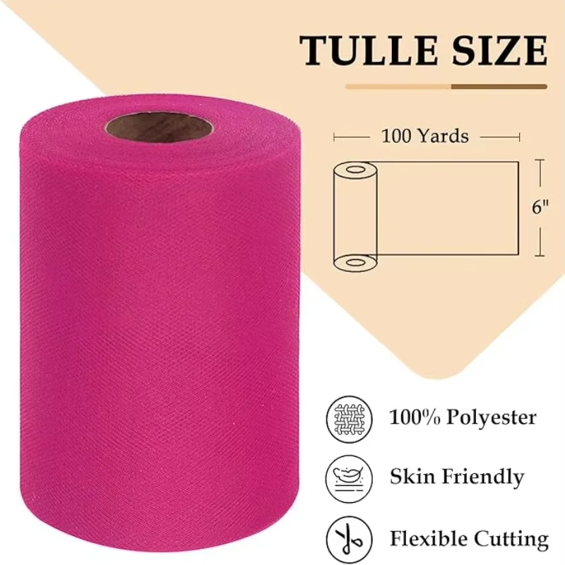 Tulle Roll 100 Yards 2
