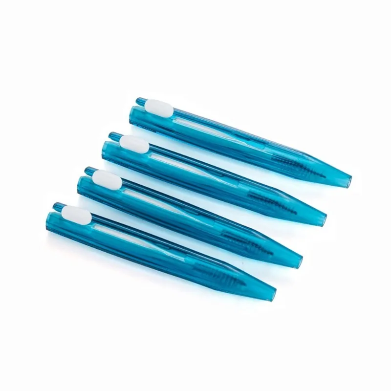 1box/10pcs 치아 사이의 푸시-풀 일회용 치과 갭 치간 갭 치간 공간 치열 교정 청소 브러시 ??구강 관리