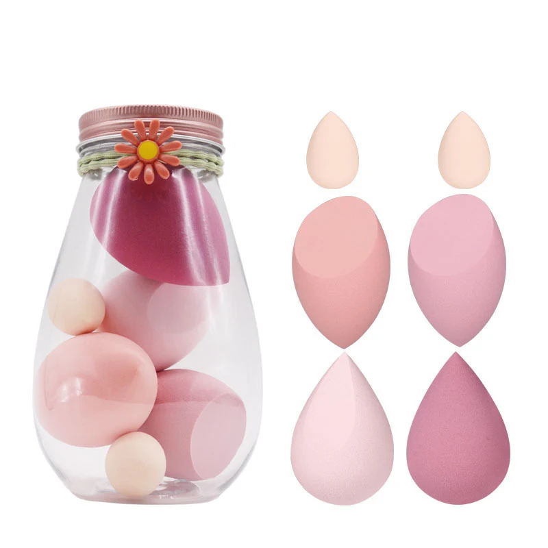 

7Pc Beauty Egg Makeup Blender Cosmetic Puff Makeup Sponge Cushion Foundation Powder Sponge Beauty Tool Women Make Up Accessories
