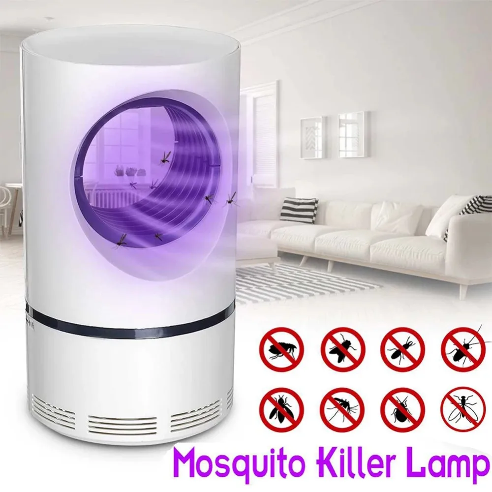 Mosquito Killer Lamp Mosquito Lamp Mosquito Killer Lamp Insect Killer Electric UV USB Rechargeable Summer Household Lamps Fly Trap