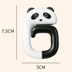 Charming Animal-Themed Portable Bag Hook and Organizer for Office and Travel Use (A)