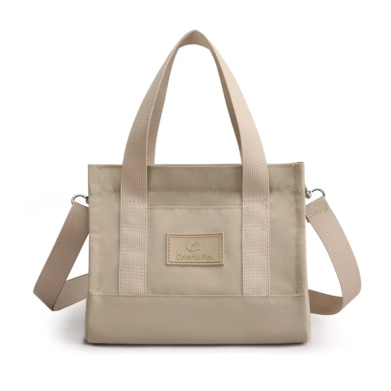 Waterproof Nylon Women's Bag Fashionable Simple Personalized Crossbody Handbag Shopping Handheld Shoulder Tote