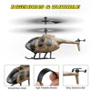 Vatos remote controlled helicopter camouflage 2.4GHz radio indoor RC helicopter toy one click takeoff for boy children adults 5
