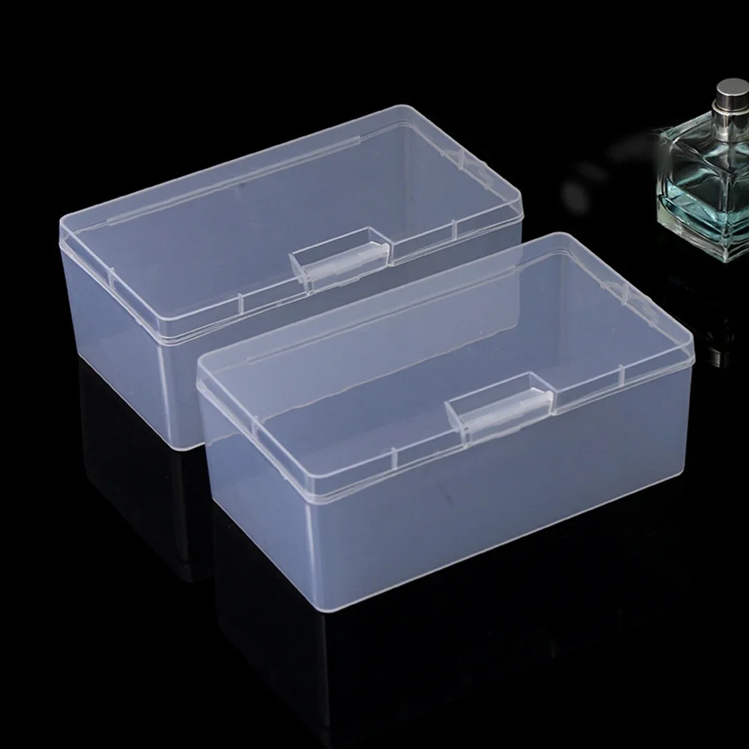 Small plastic boxes with hinged lids 5Pcs Small Parts Organizer