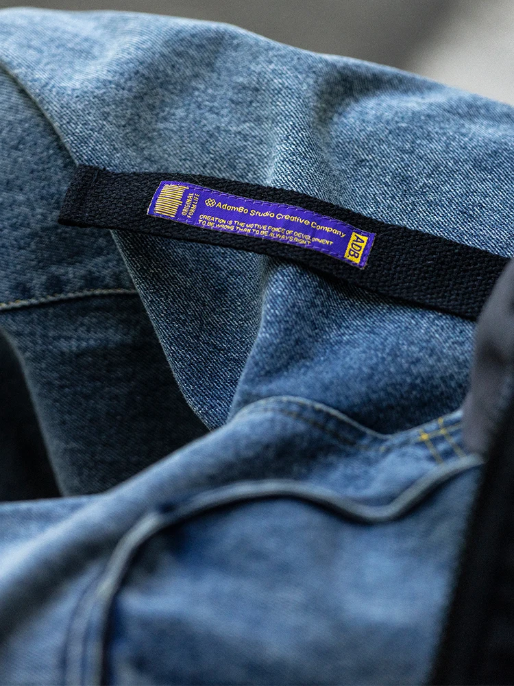 Japanese Streetwear High Quality Distressed Jeans Men Clothing Harajuku Casual Denim Cargo Pants Korean Hip Hop Trousers Male