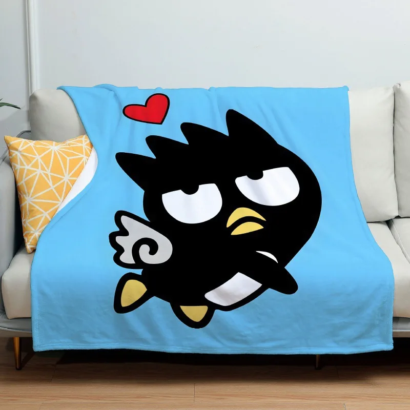 

Hot-selling Cartoon Cool Penguin Flannel Blankets 3d Printed Blanket Air Conditioner Portable Home Office Lunch Break Throw