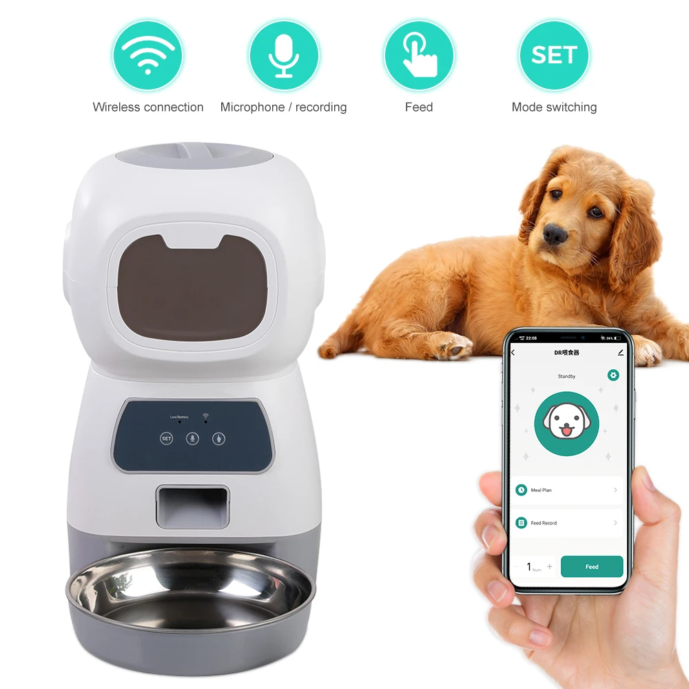 3.5L WIFI Pet Feeder