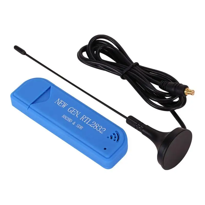 

Радиоприемник SDR, флейта USB с антенной, оснащенной чипом ADC RTL2832, 0,5 PPM TCXO и разъемом MCX, используемым с большинством