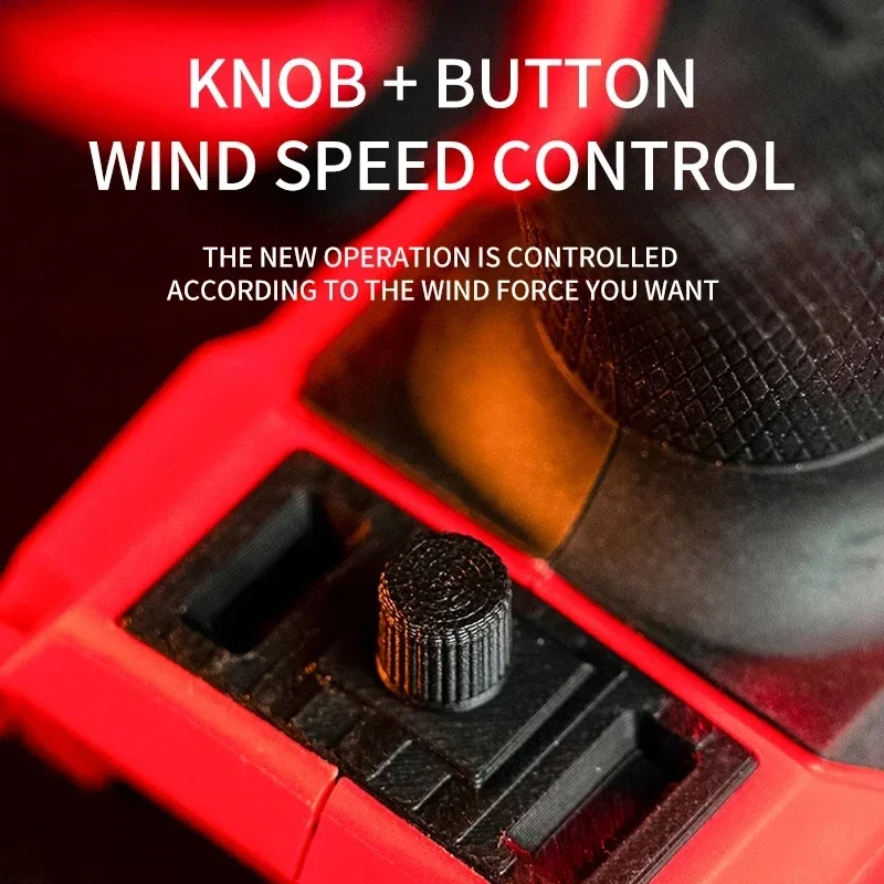 For Milwaukee fan turbojet xl 140,000RMP Violent blower Third turbine blower Jet fan Strong fan Handheld wind speed 90m/s tool 5