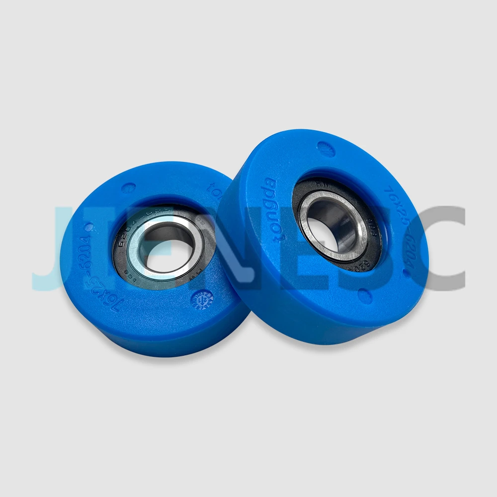 100pcs 76*25mm 6204 escalator step roller from Tongda
